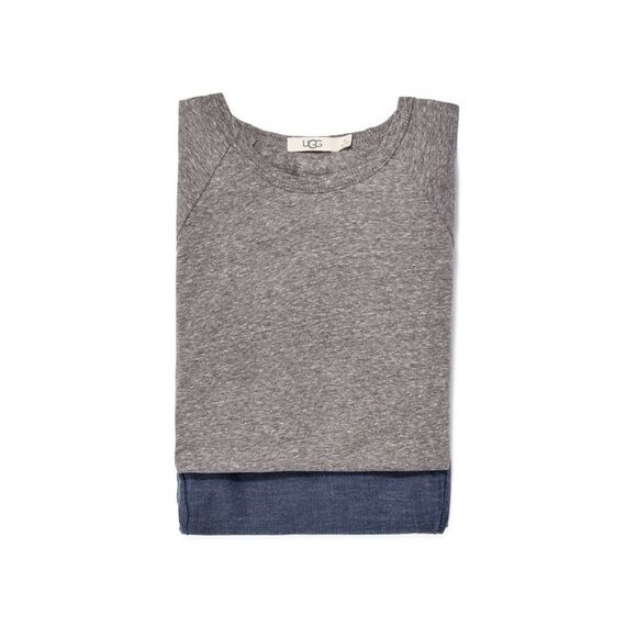 UGG Mens Navy Drawstring Long Sleeve T-Shirt Top Straight leg Pants Pajamas XL - Picture 1 of 2